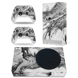 For X-box Series S Console and 2 Controllers Skin Sticker Protective Decal Cover Full Set Killer Design Compatible with XSS Skin