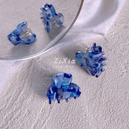 Exquisiteacetic acid catch clip mini girl bangs clip Korean net red hair clip simple temperament children adult braided hairclip