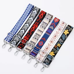 O Bag DIY Bag Strap for Women Shoulder Bag Hanger Colored Belt Bag Accessories Adjustable Rainbow Handbag Strap Chain Decorative