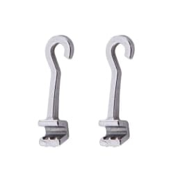 50pcs Dental Orthodontic Lingual Button Bondable Power Arms Adhesive Bracket Brace Archwires Crimpable Hook Lingual Small cleat
