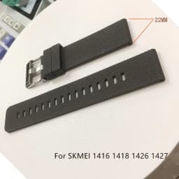 Adjustable Replacement Watch Strap Band Silicone Rubber Plastic Watchbands For SKMEI 1251 1025 1155 Sports Watches Accessories