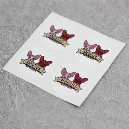 100PCS 3cm 4cm 5cm 6cm 7cm Custom Sticker and Customized LOGO/Wedding Stickers/Design Your Own Stickers/Personalized Stickers