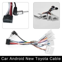 Car Audio MP5 Player ISO Cable Autoradio Radio Accessories for VW Hyundai Honda Toyota Nissan Mitsubish Ford Outlande Suzuki Kia