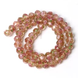 10pcs/lot Multiple Colors 10mm Murano Transparent Glass Beads Lampwork Loose Beads for Bracelet Necklace DIY Jewelry Making