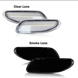 2pcs For Mercedes W203 C-Class C CLASS C230 C240 C280 C32 AMG C320 C350 Sedan Front Side Marker Parking Lights/Turn Signal Light