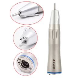 Straight Contra Angle Max X25L/X95L Dental Fiber Optic Contra Angle Low Speed Handpiece 1:1/1:5/20:1 high speed Air Turbine