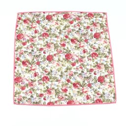 New Floral Pocket Square Gift Set Handkerchief 100% Cotton Hankie Printing Women&Men Casual Party Gift Tuxedo Bow Tie Accessory