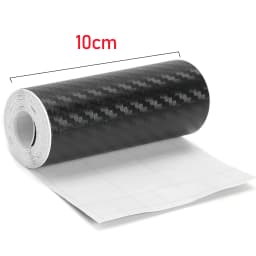 3-10m Width Length Carbon Fiber Sticker Tapes Car Anti Collision Protector Strip Wrap Auto Bumper Door Sill Protection Film