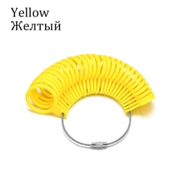 Professional Measuring Gauge Finger Ring Stick Sizer Mandrel Stick Finger Gauge Ring For DIY Fashion Jewelry Measuring Tools Set