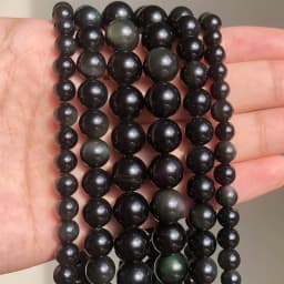 Natural Stone Beads 4-12mm Lava Rose Quartz Tiger Eye Turquoise Labradorite Round Beads for Jewelry Making Diy Bracelet 15inch