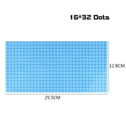 Baseplate 32x32 16X32 Dots Classic Brick Plate Building Blocks DIY Constructor Parts Baseplates Compatible Brands City Friends