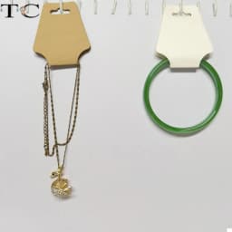 Kraft Paper Ear Stud Hang Tag Jewelry Display Card Necklace Kraft Paper Tag Ear Studs Bracelet Paper Hang Price Tag 50pcs/Lot