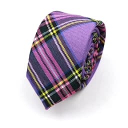 Men's Check Stripe 6cm Tie 100% Cotton Neckties Gift For Man Plaid Series Wedding Party Gift Accessories Women's Anime Tie
