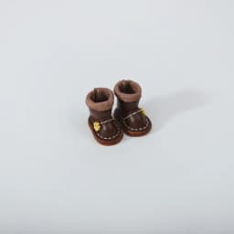 New 1/12bjd Bjd Doll Shoes High Top Handmade Leather Cowhide boots Shoes For Obitsu 11 OB11 Size GSC Doll 11cm Body Body9