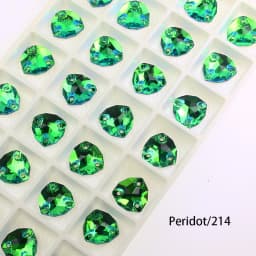Crystal Rhinestones Fat Triangle All Color Sew On Stones Glass High Quality Flatback Sewing Rhinestone For Clothes Dress Shoes