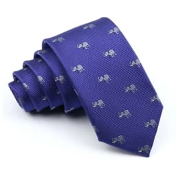 New Mens Polyester Jacquard Ties Casual Slim 6CM Insect Shiba Inu Car Cartoon Neckties For Wedding Business Suits Neck Accessory