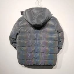 Winter Jacket Men Thick Rainbow Reflective Jackets Parka Coat Fashion Young Hip Hop Loose Jacket Streetwear Outwear Men Clothes