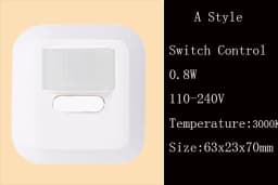 Remote Control LED Sensor Night Light PIR Magnetic Infrared Motion Emergency Night Lamp AC Time Adjustable Wall Lamp Bedroo