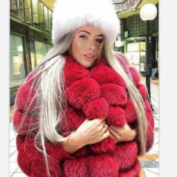 Women's Real Fox Fur Coat Detachable Transform Jacket Removable Vest Thick Warm Solid Fur Luxury Fashion