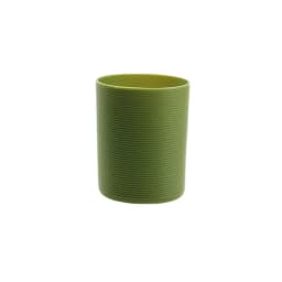 6.5CM Silicone Heat Insulated Cup Sleeve Stripes Non-slip Wraps Protective For Glass Cup Sleeve Water Bottle Kettle Cover