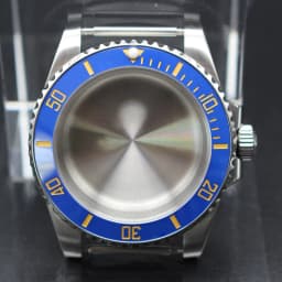 40mm Cases Men's Watch Ceramic Bezel Sapphire Glass Fit NH35 NH36 ETA 2824 Miyota 8215 Movement 28.5mm Dial Submariner Parts