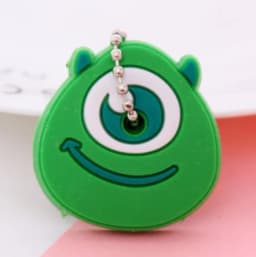 New Product Cartoon Silicone Protective Keychain Case Cover for Key Control Dust Cartoon Keyrings Holder Organizer Home Supplies