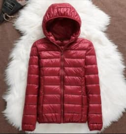 2024 Winter Ultra Light Duck Down Jacket Women Slim Short Coat Hooded Warm Female Portable Parkas Women's Down Jackets