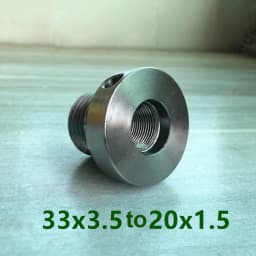 Lathe Screw Thread Spindle External M33 X 3.5 to M20 X 1.5 Thread Chuck Insert Adapter Wood Turning Tool Accessories
