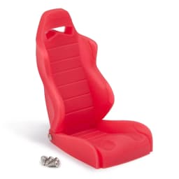 AXSPEED Simulation Rubber Driver Chair Seat & Belt for Axial Wraith 90018 90020 90031 1/10 RC Crawler Car Decoration Parts