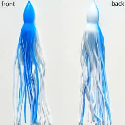 16pcs Replacement Octopus Skirts for Trolling Lures skirt octopus soft fishing lure Rigged skirt Marlin Tuna Pakula game fishing