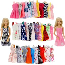 30 Different High Heel Shoes Boots For Babi Doll Clothes Accessories Girl's Toys Birthday Gift
