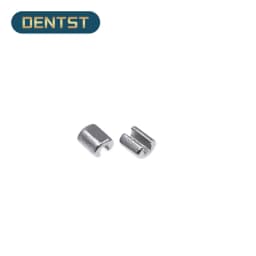 Dentst Orthodontic Crimpable Hook With Buccal Tube Dental Multi-Function Long Hook Bondable Lingual Button Mesh Base 50pcs/box
