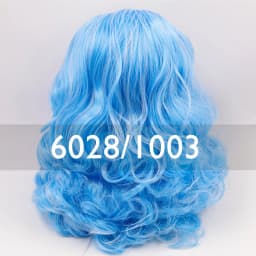 RBL Blyth Doll Scalp Wigs Green Mint Blue Hair Series Including the Hard dome ob24 anime girl