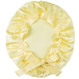 SuyaDream 100% Mulberry Silk Sleep Cap for Women Hair Care Natural 19 Momme Silk Night Bonnet with Adjustable Ribbons
