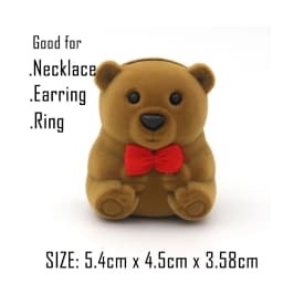 16 Style Lovely Cute Packaging Gift Jewelry Box Trinket Velvet Ring Earring Necklace Wedding Storage Display Holder Wholesale
