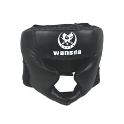 Boxing Headgear Professional Synthetic Leather MMA Protector Headgear Fighting Judo Kickboxing Head Guard Sparring Helmet