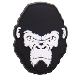 1PCS PVC Animal Shoe Charms Black White Monkey Wolf Cow Bear Fox Garden Shoes Button Decorations Accessories For Clogs Pins
