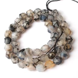 6-12mm Natural Garnet Agates Quartz Tiger Eye Howlite Opal Stone Beads Faceted Loose Beads For DIY Jewelry Making Bracelet