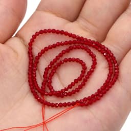 100% Natural Stone Beads Small Faceted Beads for Women Jewelry Making DIY Necklace Bracelet Accessories 2-3mm 15inch