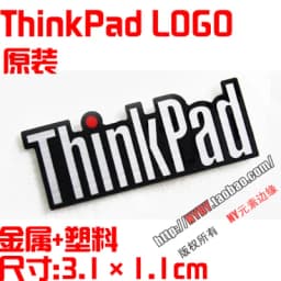 Original IBM 25th Anniversary ThinkPad Nameplate Metal Sticker Laptop T480 T470 T490