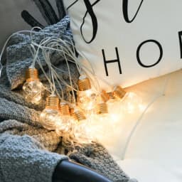 4M 10 Bulbs LED Fairy Lights Bulb Battery Power Garland Bulb Light String Christmas Wedding Party Bedroom Living Garden Decor