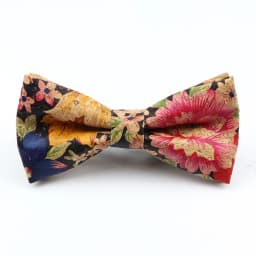 New Floral Cork Wood Bow Ties For Men Women Childern Wedding Casual Party Gift Fashion Novelty Handmade Solid Bowtie Accessories