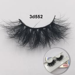 RED SIREN Fluffy Mink Lashes Short Messy Wispy Natural Eyelashes 10mm-18mm Hamdmade Real 3D Mink Eyelashes Makeup False Lashes