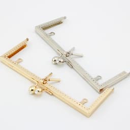 K433 Set auger Buds head buckles hasp lock Pendant purse frame 20.5CM Square purse frame lock gold/silver diy accessories