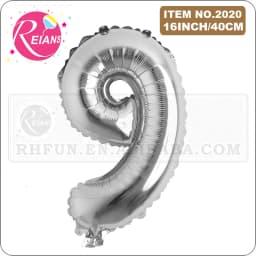 16 Inch Silver Alphabet Number Letters Balloons Birthday Party Decorations Kids Foil Balloon New Year Party Wedding Decoration