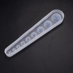 UV Resin DIY Crystal Epoxy Mold Multi-standard Hemisphere Collection Mold Round Ball Pendant Jewelry Silicone Molds
