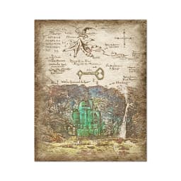 Tolkien Middle Earth Retro Travel Map Wall Art Canvas Painting Prints Fantasy Literature Movie Poster Wall Pictures Home Decor