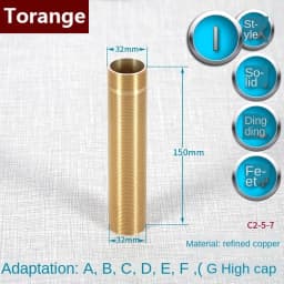 Kitchen faucet faucet fixed foot big foot screw extension nut wash basin thick countertop screw fixing seat repair accessories