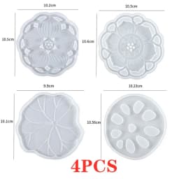 Silicone Mold For Resin Large Rectangle Tea Plate Coaster DIY Epoxy UV Resin Molds For Home Decoration Craft Making Art Supplies