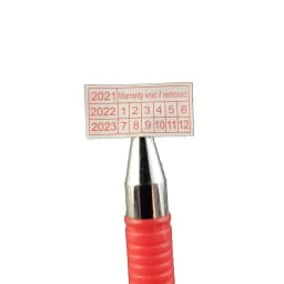 1100pcs Warranty Void If Removed Fragile Sticker Security Seal 2024 2025 2026 Year In Size 20*10mm Red Color Rectangle Shape